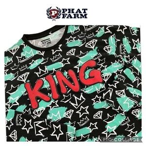 Phat Farm men long sleeve graphic sweatshirt